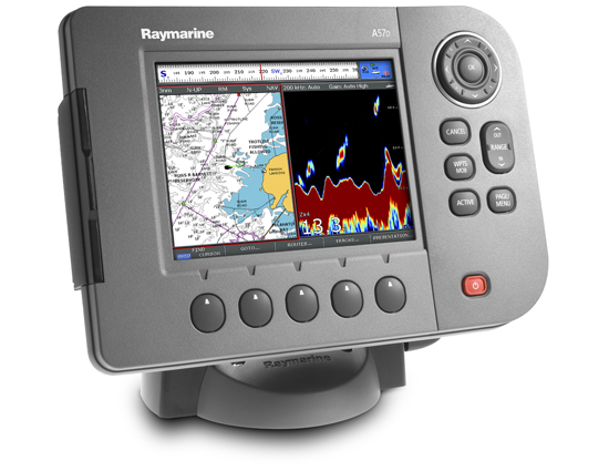 Картплоттер/эхолот Raymarine A57D | GPS info - Всё о GPS технологиях