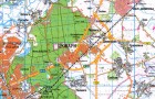 Топографические карты областей Украины. Новые топографические карты масштаба 1:200000