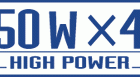 50W x 4 HIGH POWER