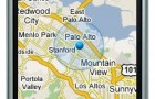 Google Maps на Verizon BlackBerry Storm используют GPS для My Location.