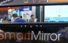 SmartMirror — зеркало заднего вида со встроенным GPS от Azentek на CES 2009.