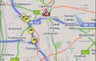 Traffic4England — информация о дорожном движении для Android с GPS