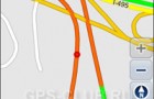 G-Map выпустили первую программу для iPhone с GPS с поддержкой дорожной информации реального времени.