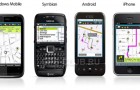Сотовые телефоны врываются на рынок GPS