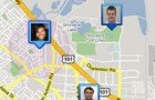 Google Latitude на iPhone поможет найти друзей при помощи GPS.