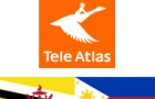 Поставщик карт для GPS устройств TeleAtlas расширяет покрытие Азии за счет карт Брунея и Филиппин.