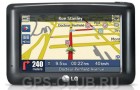 Спутниковый GPS навигатор LG LN845.