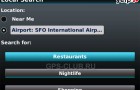 GPS приложение Worldmate 3.0 для Blackberry с обзорами Yelp.com
